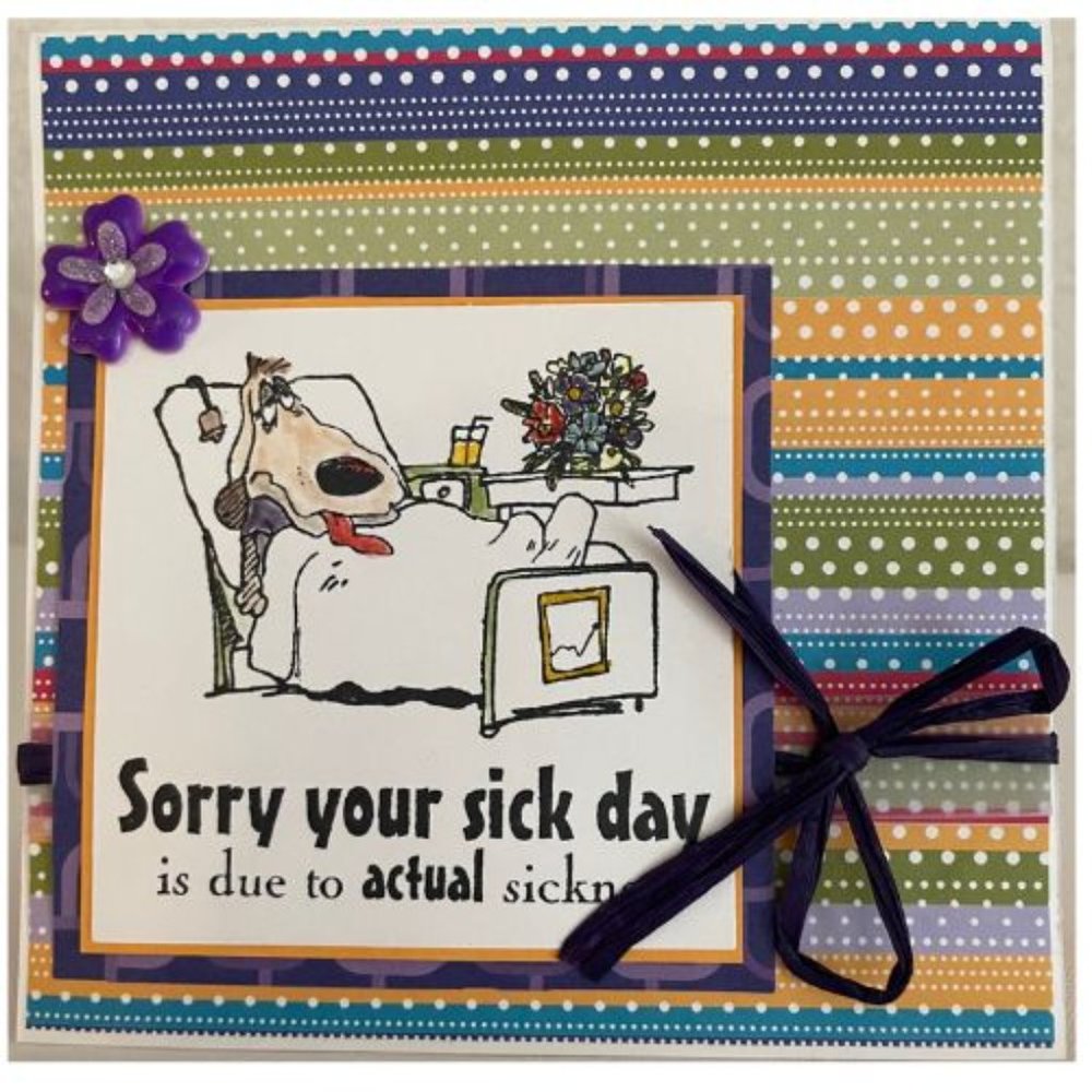 Get Well Hospital Greeting Card Handmade
